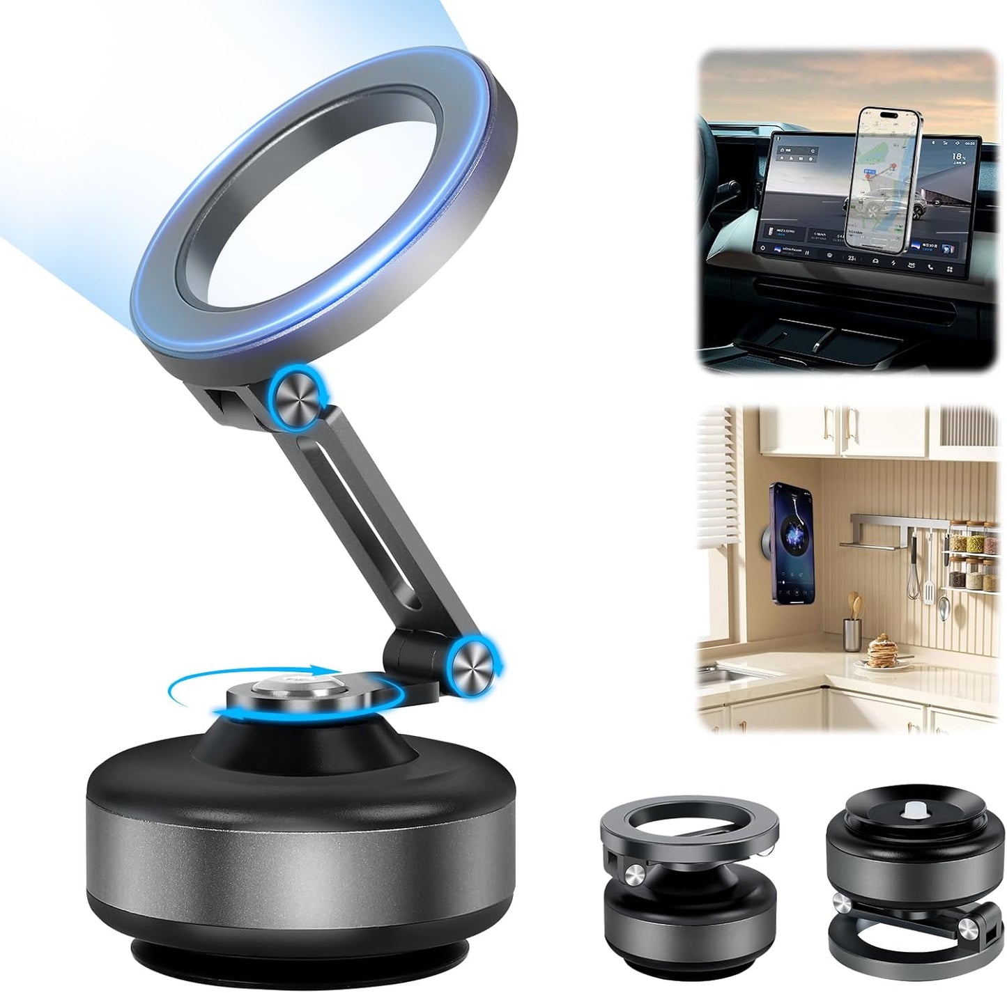 360 Rotating Magnetic Car Phone Mount