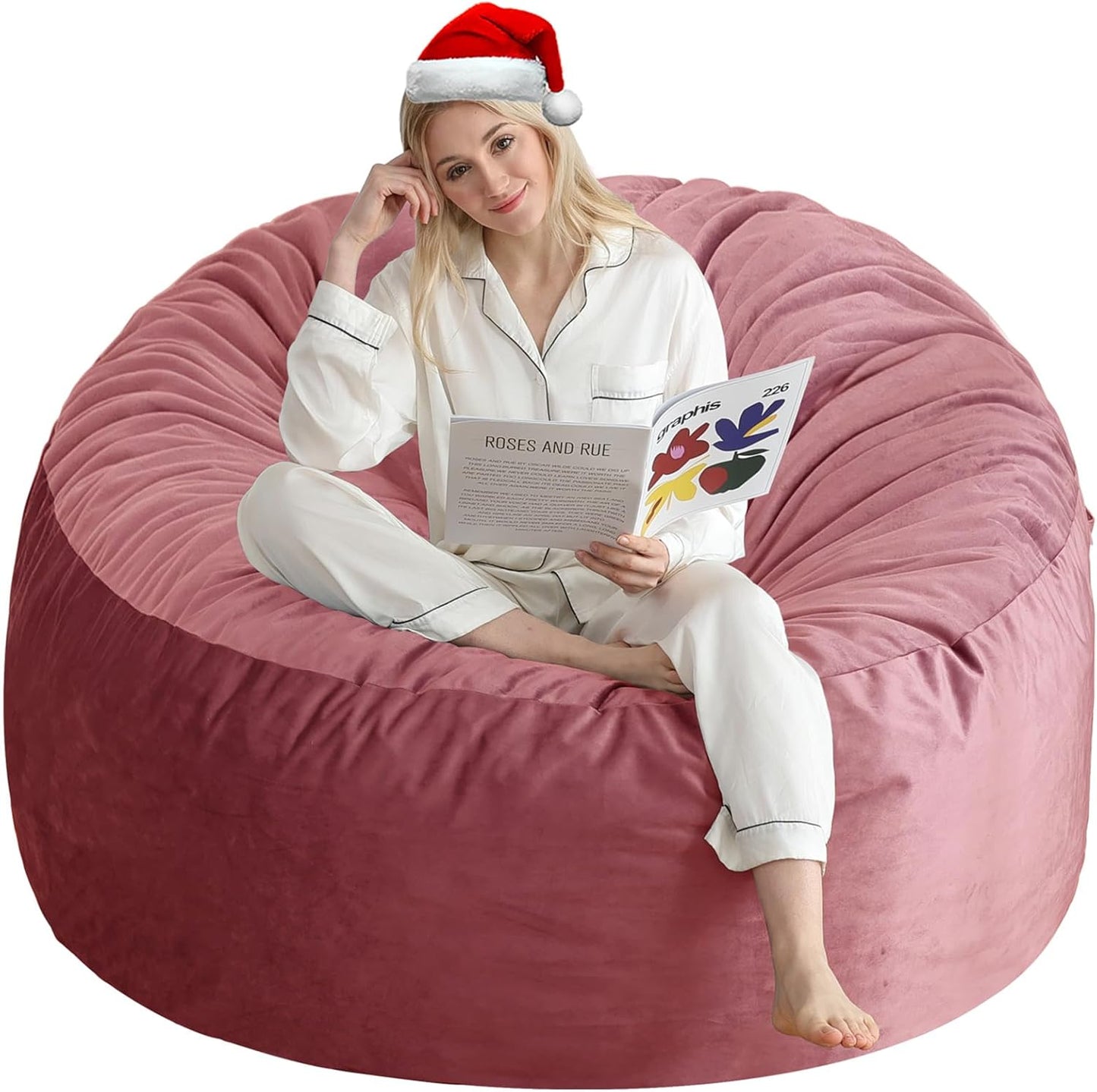3 Ft Memory Foam Bean Bag Chair for Ultimate Comfort and Style