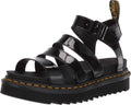 Dr. Martens womens Blaire: Rugged Lightweight Black Patent Boots