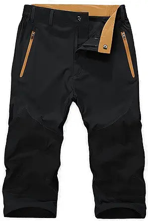 MAGNIVIT Men's 3/4 Capri Pants for Hiking and Outdoor Activities