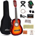 Beginner Acoustic Classical Guitar 30 in Nylon Strings Bundle Kit