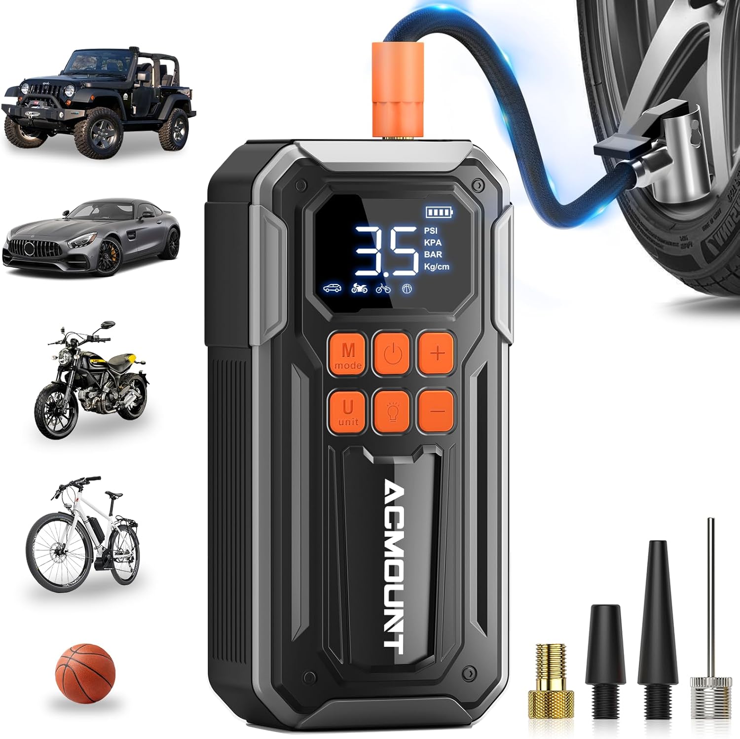 Fast Inflate C30 Portable Air Compressor