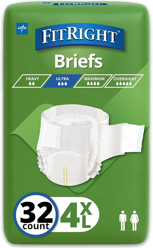 FitRight Bariatric Adult Diapers for Maximum Comfort and Protection