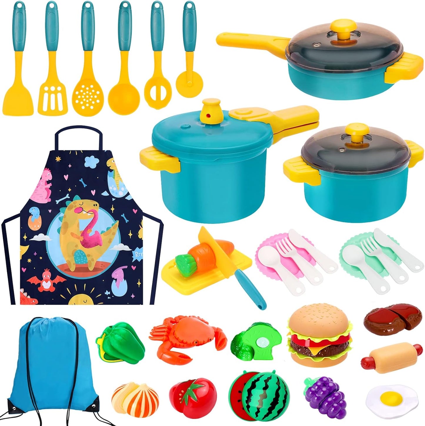 Ultimate Kids Pretend Kitchen Set
