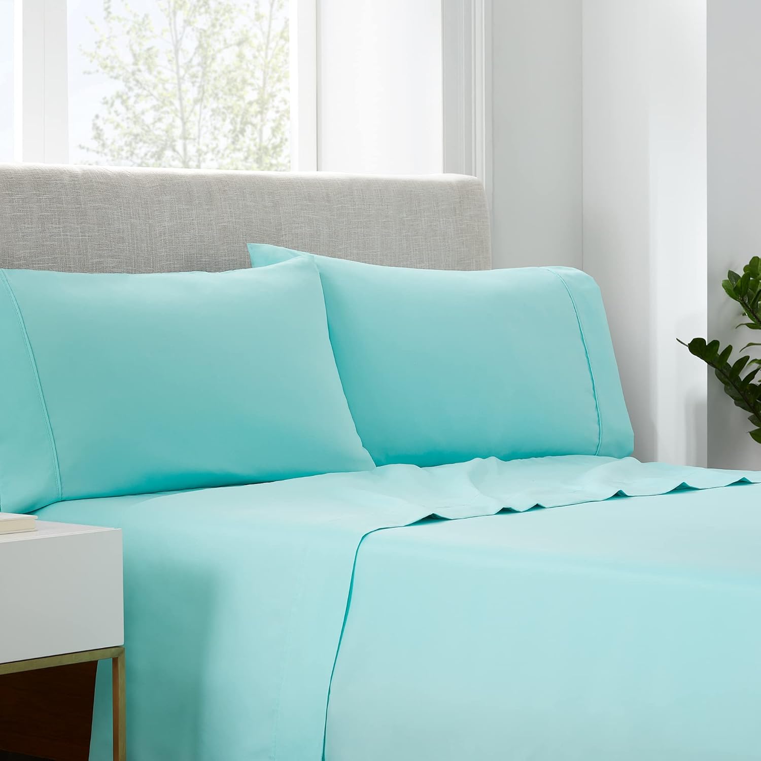 Serta Simply Clean Super Soft Hypoallergenic Bed Sheet Set
