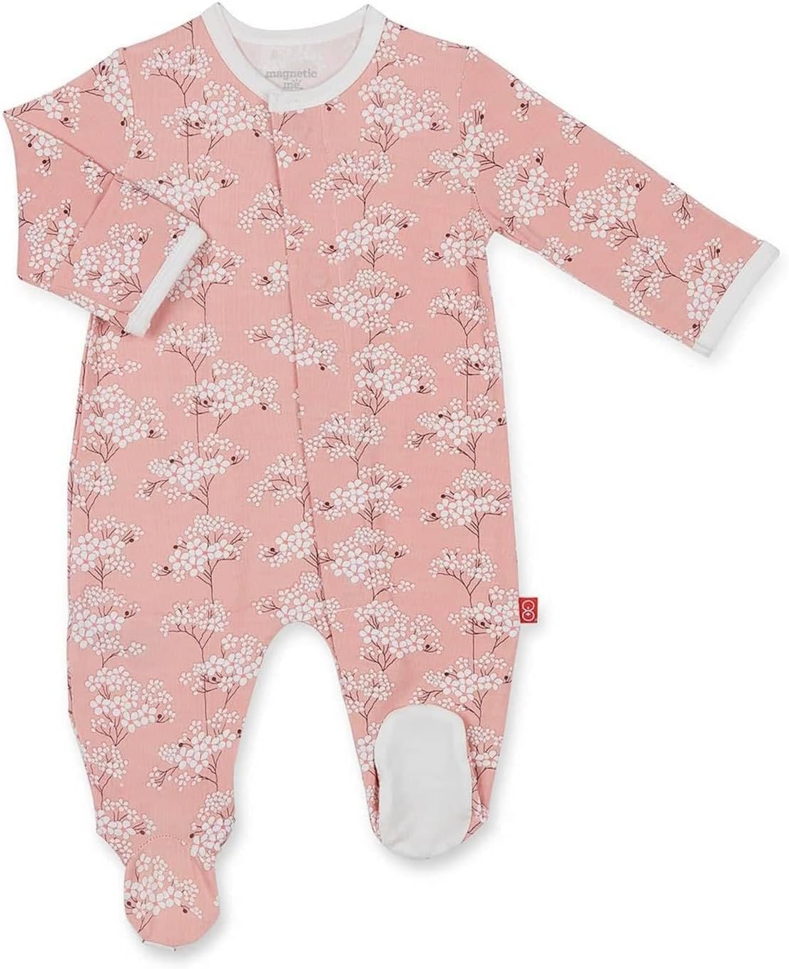 Magnetic Me Footie Pajamas for Easy Baby Sleepwear Changes