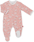 Magnetic Me Footie Pajamas Soft Modal Baby Sleepwear (Style 6S1N)