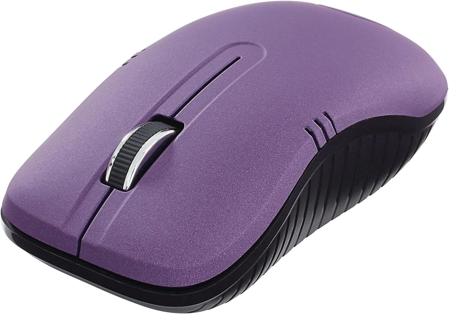 Verbatim Wireless Optical Mouse in Stylish Matte Purple