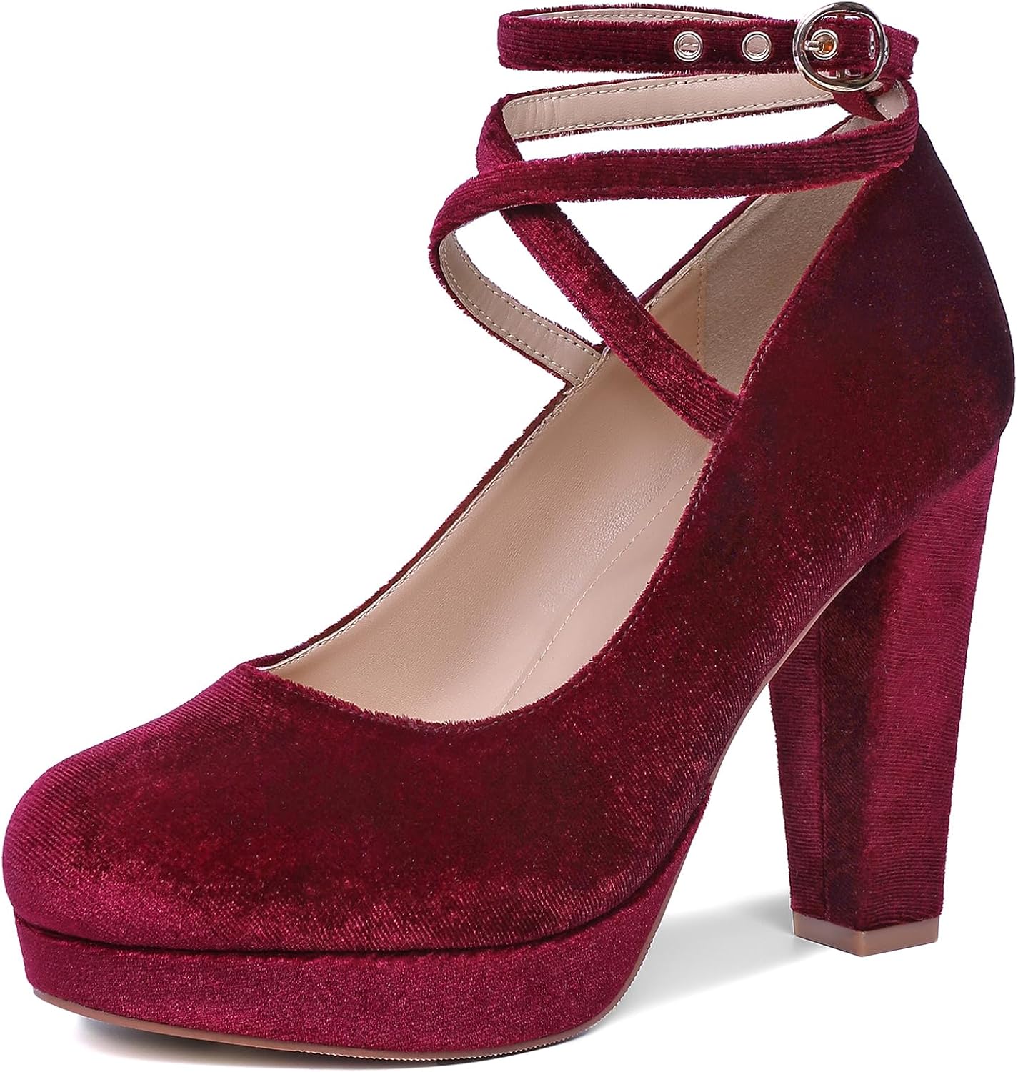 Mostrin Vintage Womens Bowtie Platform Pumps for Elegant Style