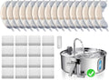 Dog Water Filter Replacement Pack for 7L Stainless Steel Fountain - 16
