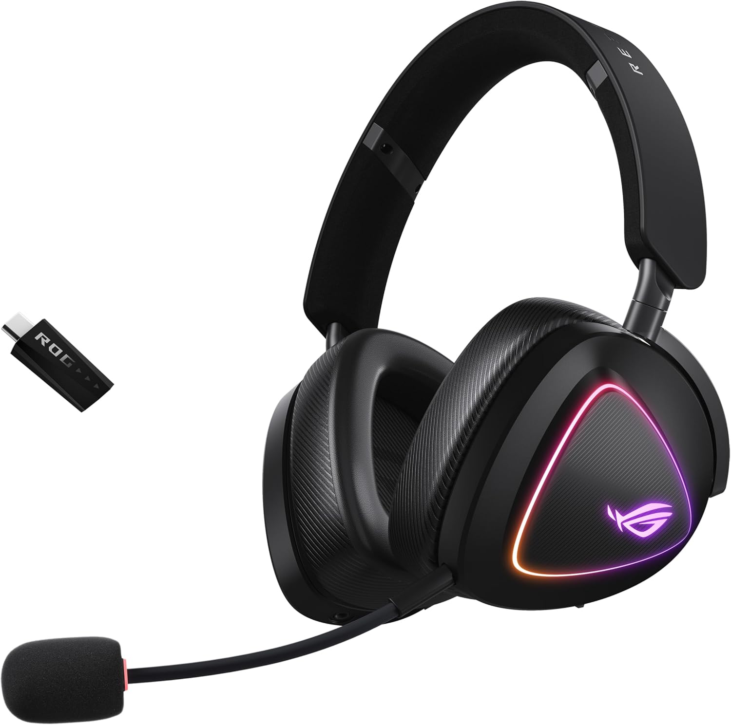 ASUS ROG Delta II Wireless Gaming Headset with Tri-Mode Connectivity
