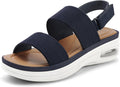 mysoft Women's Walking Sandals Comfortable Air Cushion Platform
