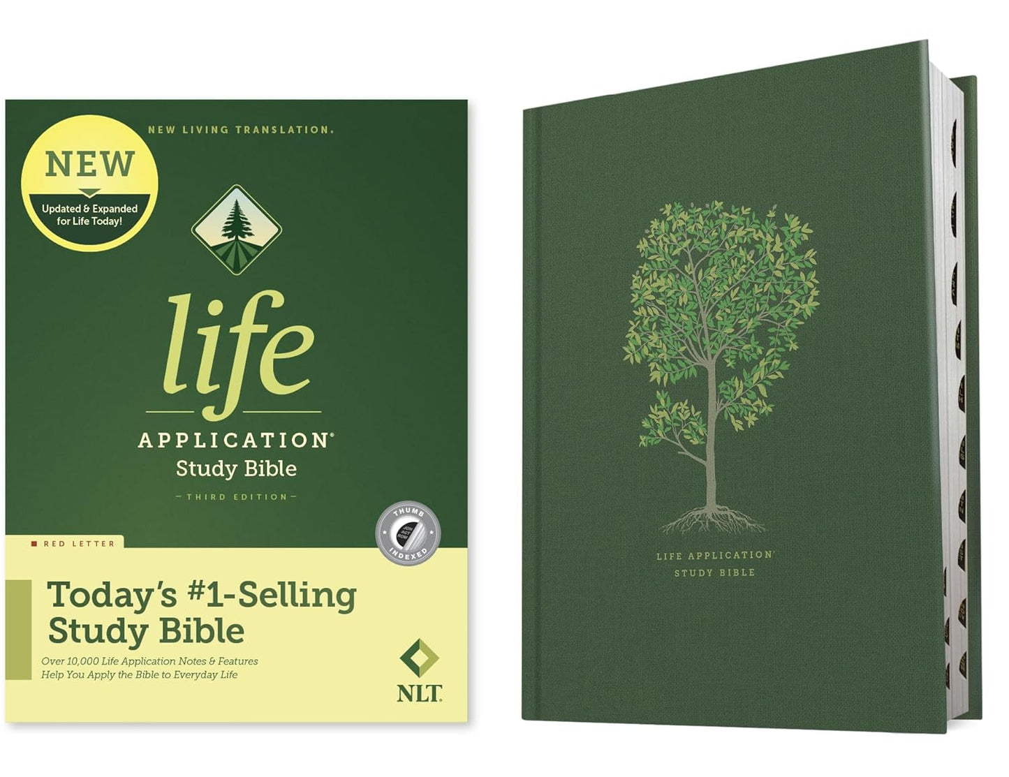 NLT Life Application Study Bible with Updated Study Notes