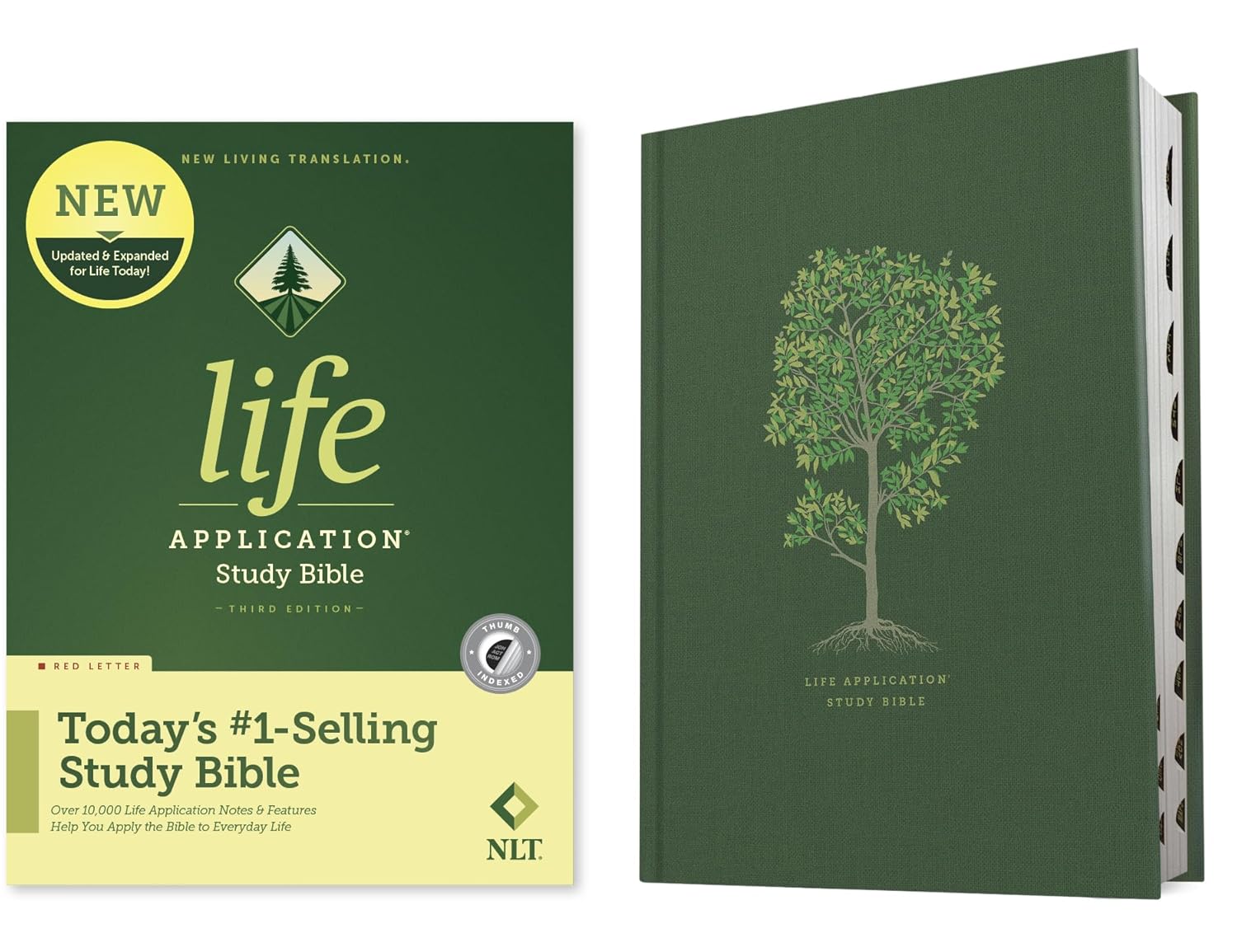 NLT Life Application Study Bible with Updated Study Notes