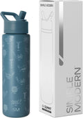 Simple Modern Summit Water Bottle with Straw Lid for Sports