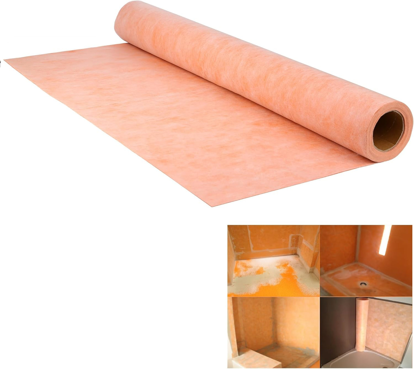 Professional Waterproof Membrane for Shower - 3.3 FT x 33 FT Roll
