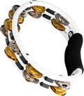 Tambourine for Adults Traditional Handheld Tambourine - Balanced Tone