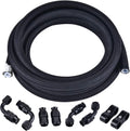 EVIL ENERGY 4AN PTFE Fuel Line Kit, AN4 E85 Fuel Hose 10FT - High Temp