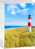 16x20 Acrylic Picture Frames Set of 4 for Home and Office