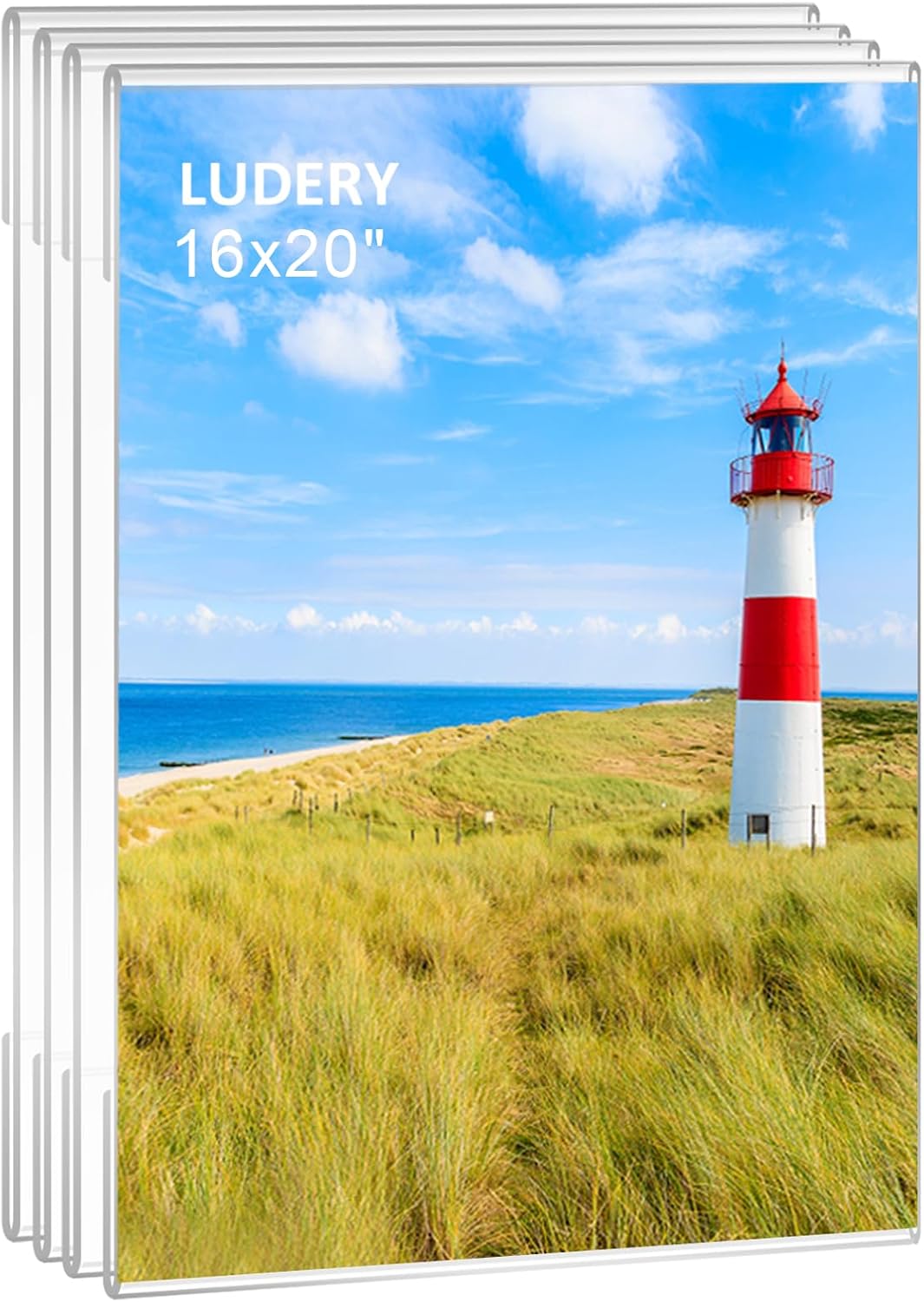 16x20 Acrylic Picture Frames Set of 4 for Home and Office