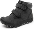 Unisex-Child Outdoor Ankle Hiking Boots for Boys Girls - Hook and Loop