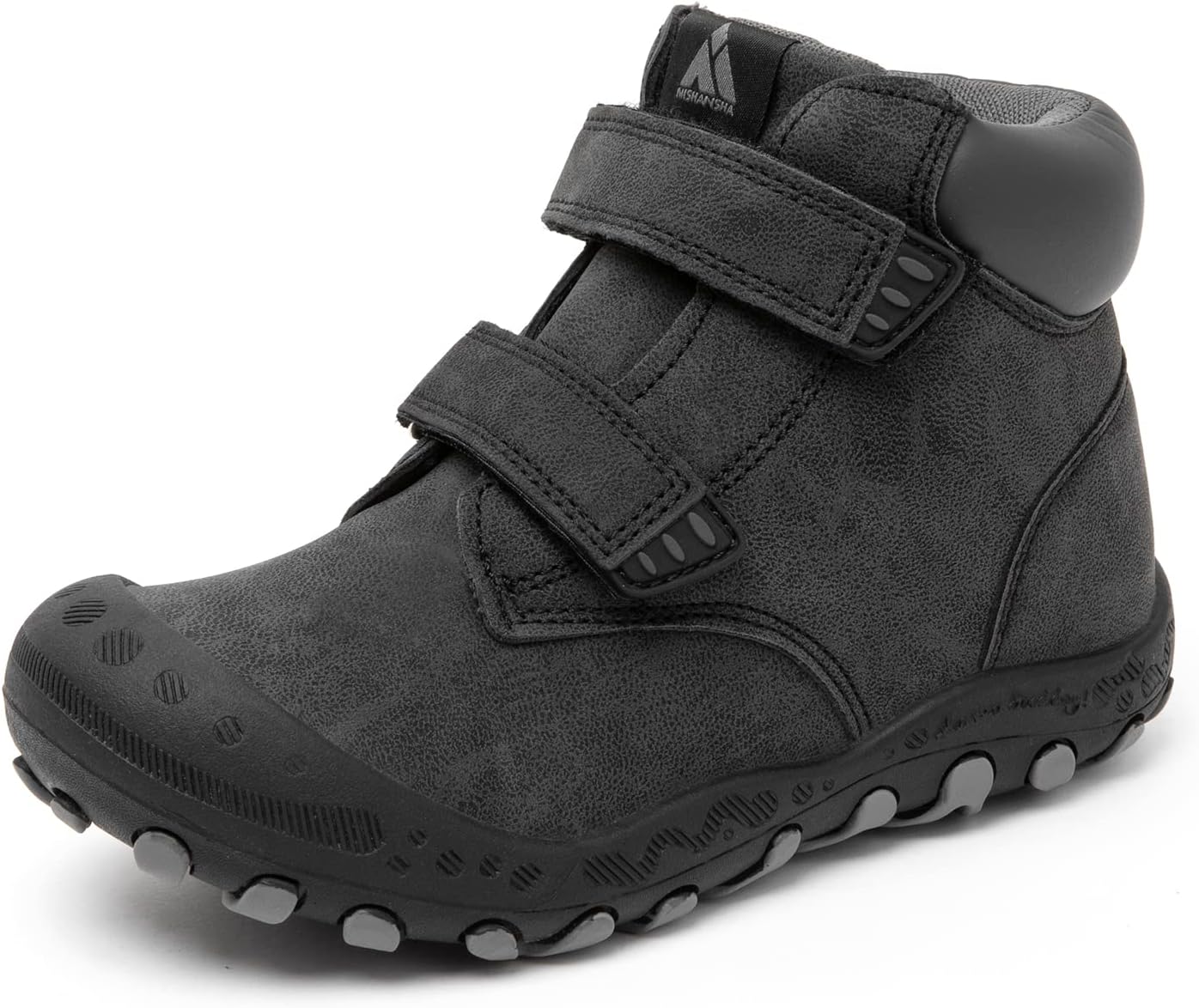 Mishansha Unisex-Child Outdoor Ankle Hiking Boots for Kids