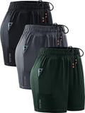 Women's 4in Bermuda Running Shorts with Pocket - Lightweight Fit