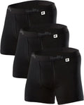 Men's Merino Boxers By Woolly - Soft, Stink Free Comfort Briefs
