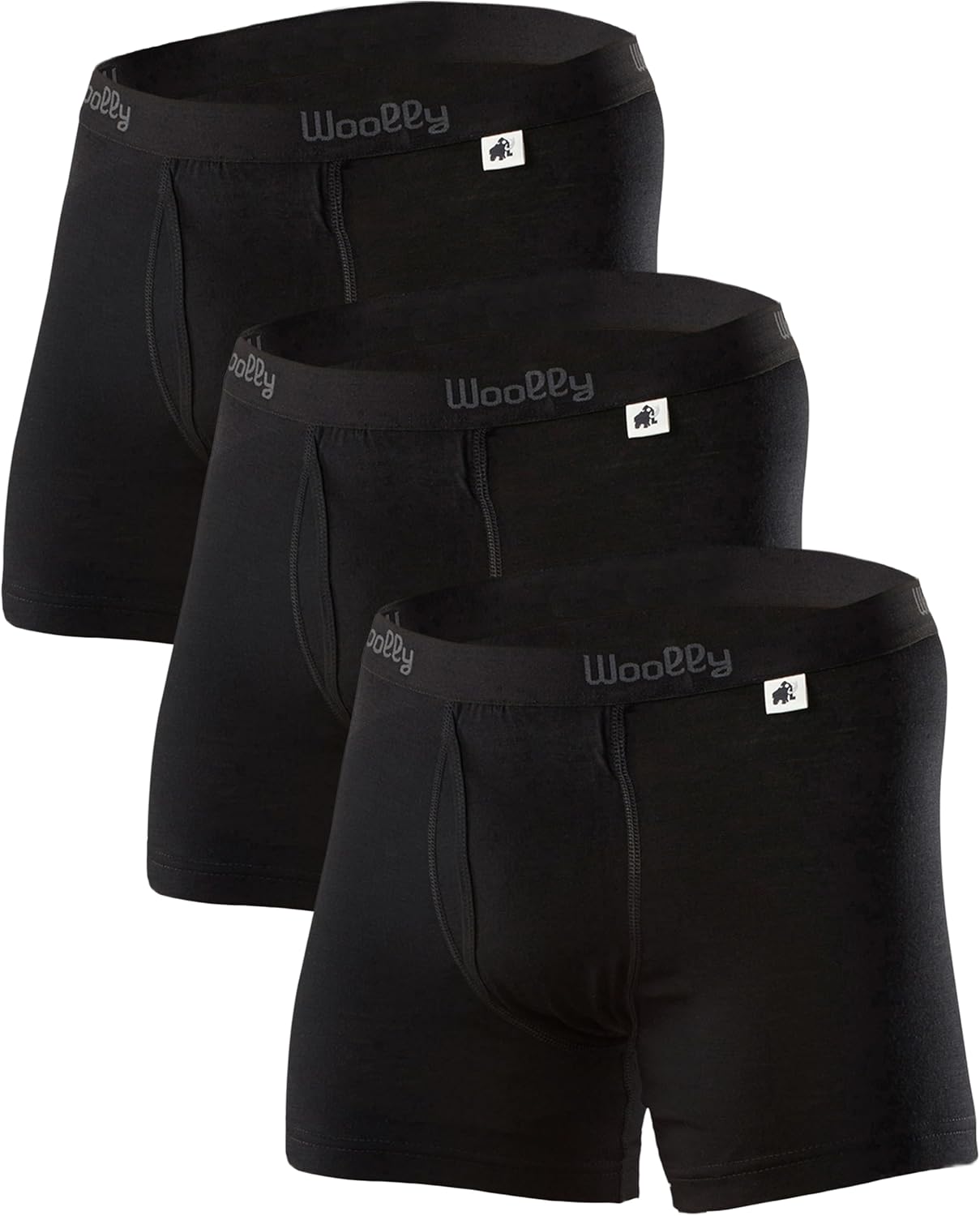 Men's Merino Boxers by Woolly - Soft, Stink Free Comfort