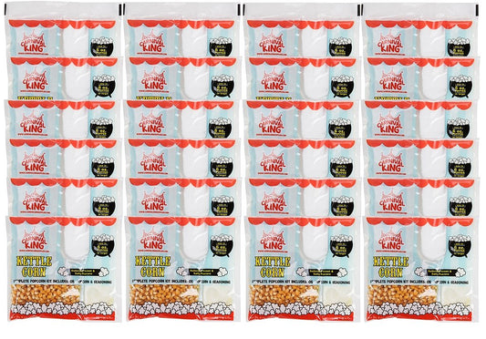 Deluxe Kettle Corn Kit - 24-Pack for 6.1 oz Popper