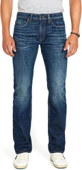 Buffalo David Bitton Mens Relaxed Straight Leg Driven Jean through
