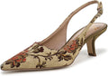 Sam Edelman Womens Bianka Sling - Low Heel Elegant Pump