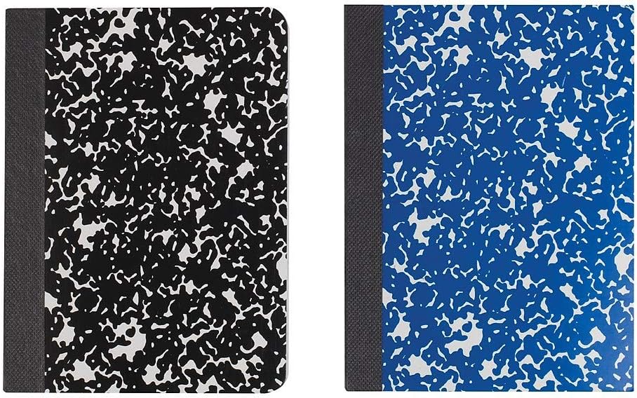 STAPLES Mini Composition Notebook 80 Sheets 2-Pack