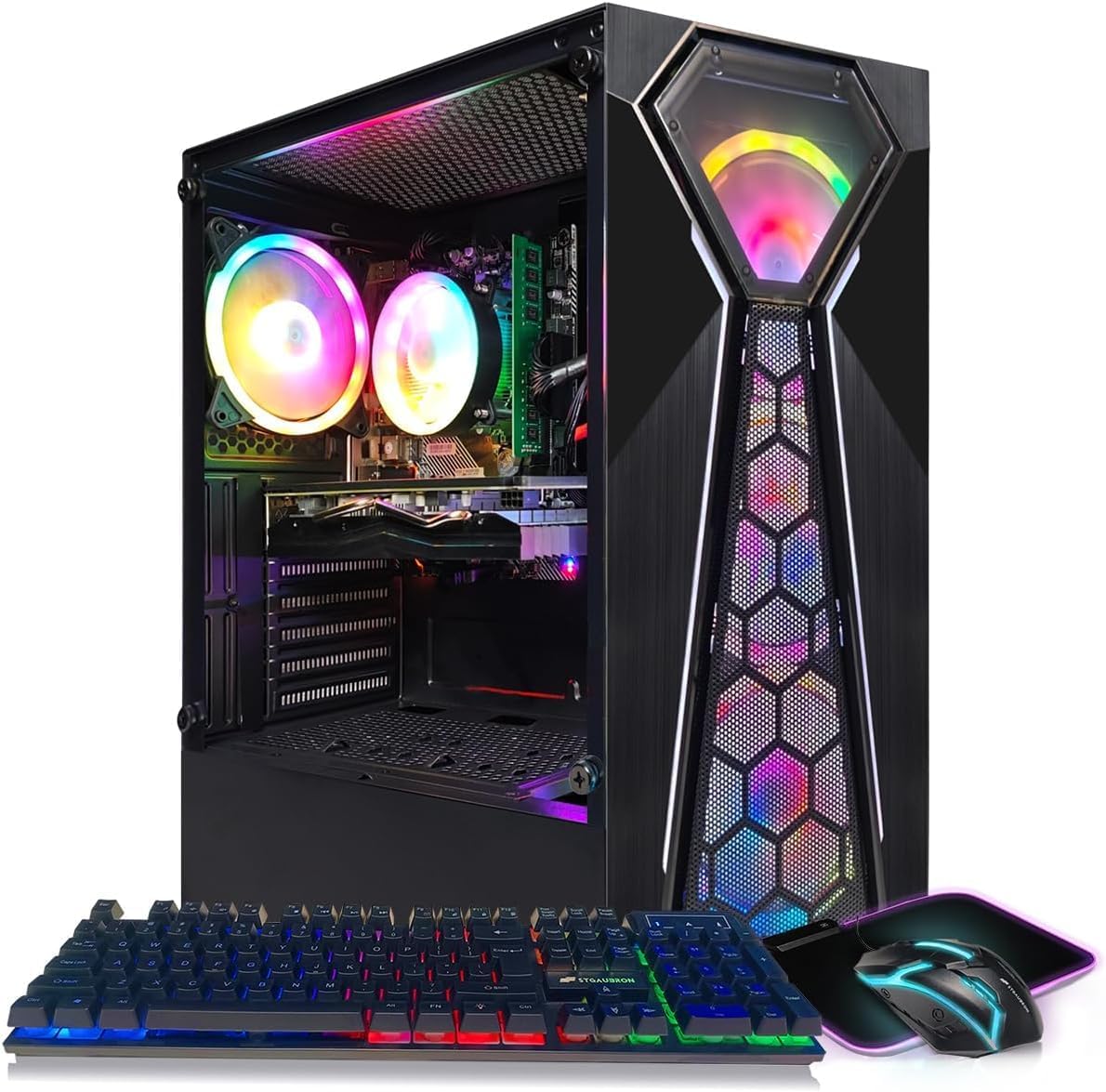 High-Performance Gaming PC Desktop with Intel 10th Gen G5905