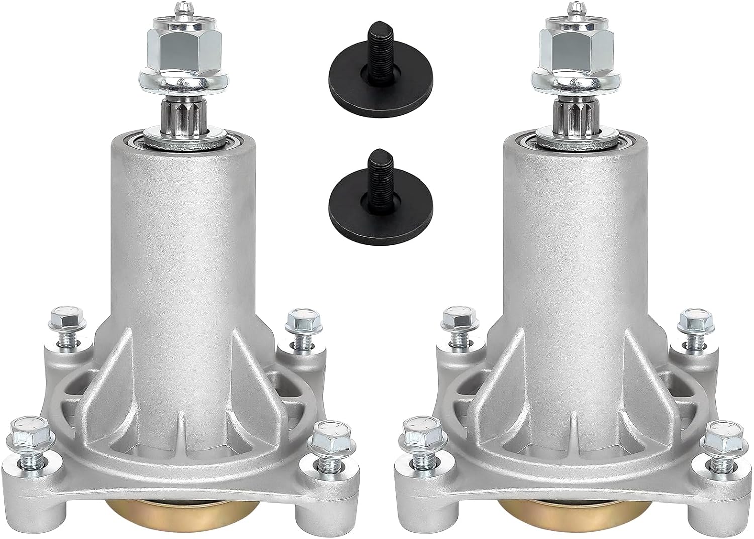 Belleone 2 Pack Spindle Assembly for Craftsman Husqvarna Mowers