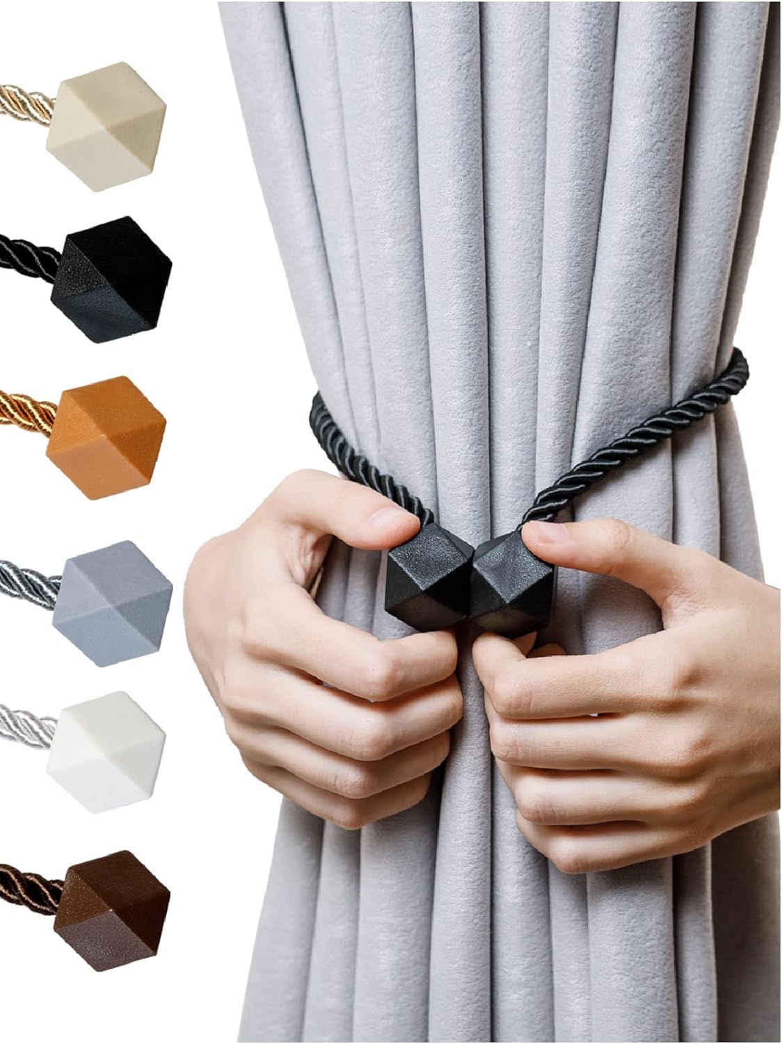 Strong Magnet Tiebacks for Stylish Draperies
