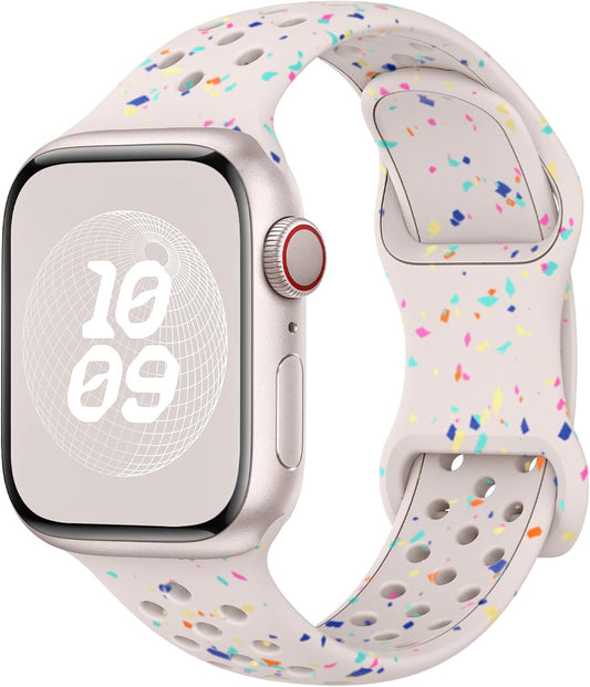 Women's Waterproof Silicone Sport Band for Apple Watch