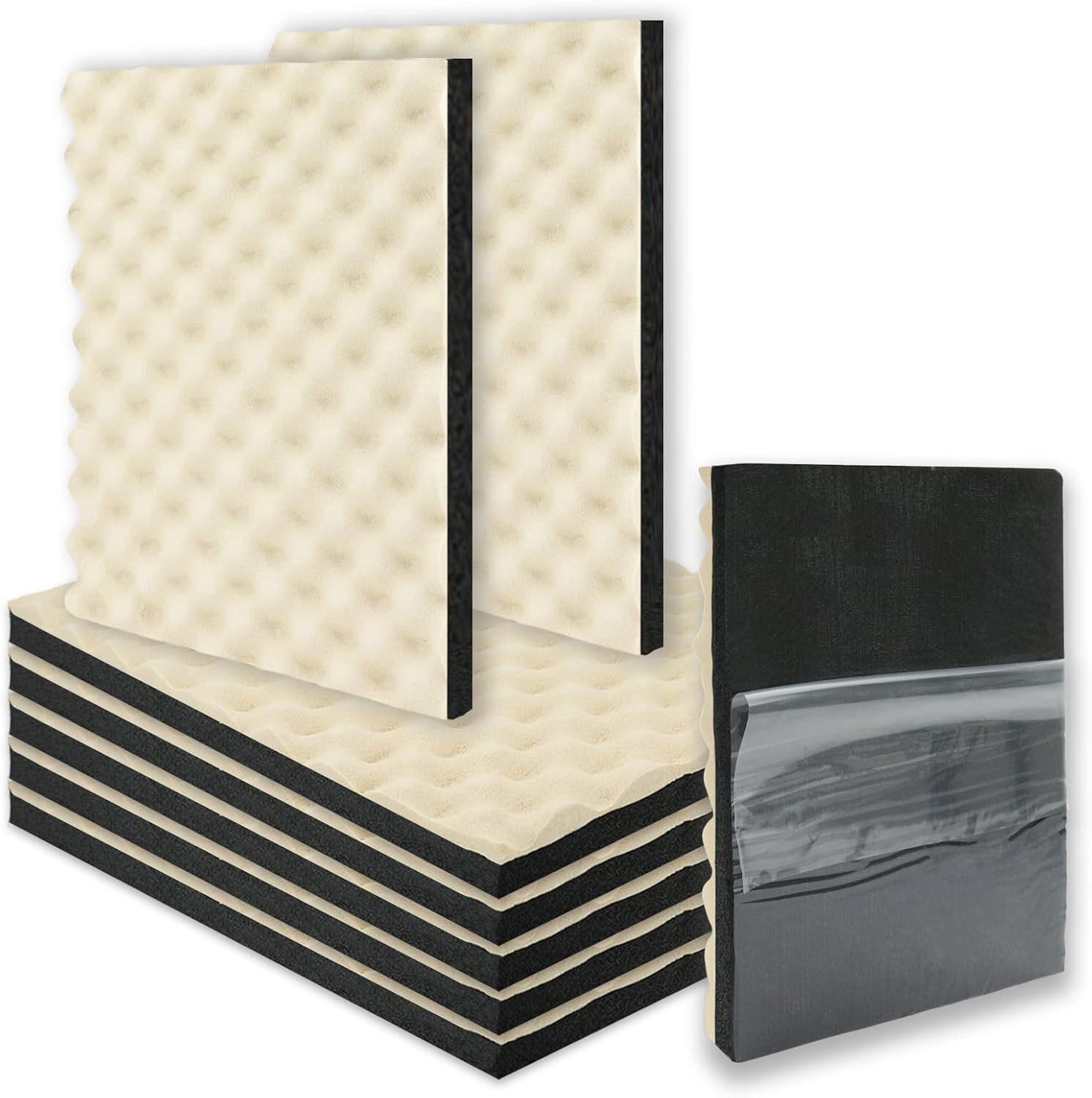 BXI Soundproofing Closed Cell Foam for Noise Reduction & Insulation