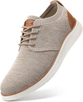VILOCY Men's Dress Sneakers Casual Oxfords - Breathable Lightweight