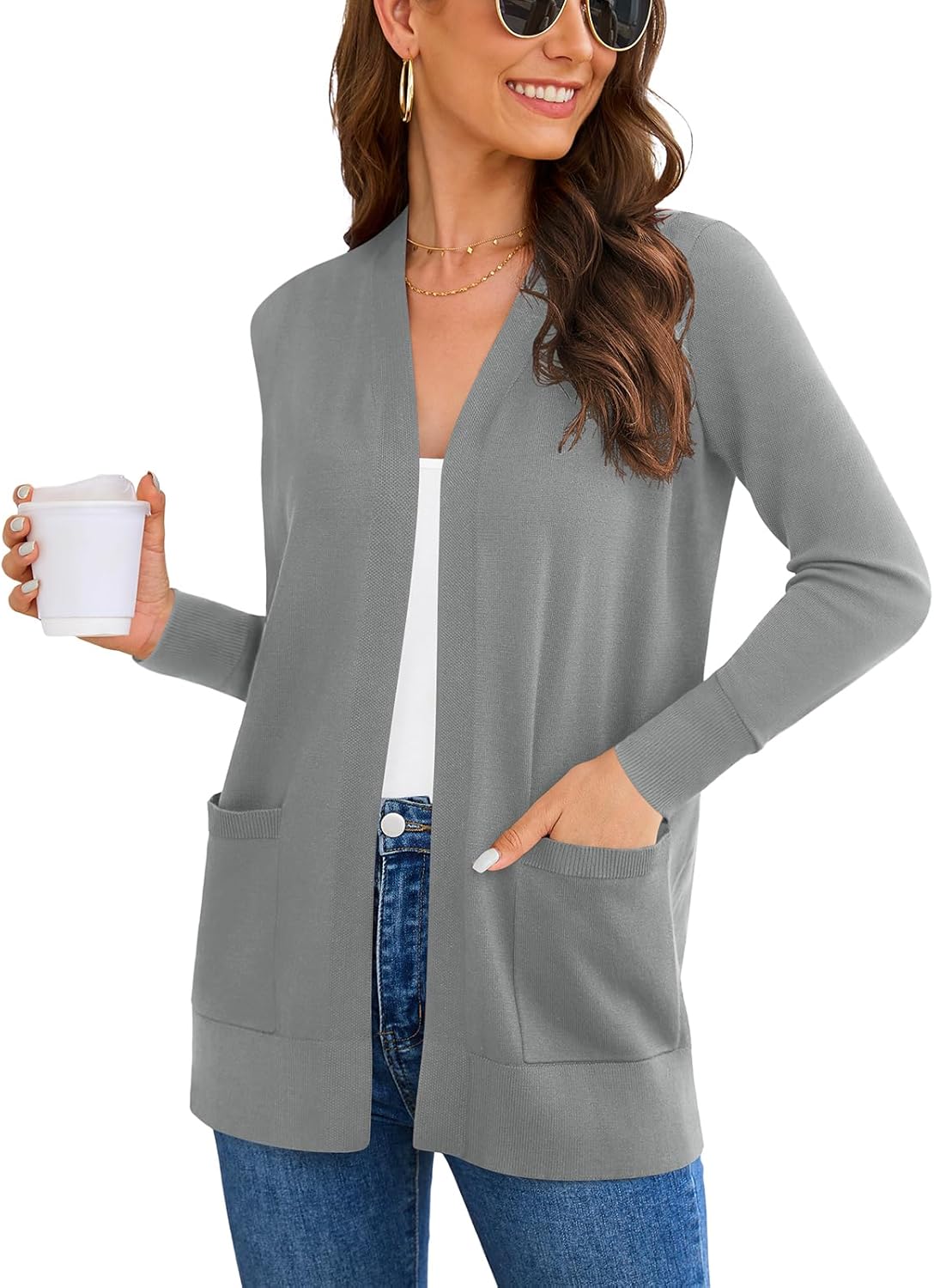 Women's Long Sleeve Cardigan Sweaters for Fashion and Comfort