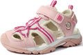 TZJS Kids Closed Toe Sandals for Toddlers - Lightweight Summer Shoes