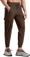 Men's Lightweight Quick Dry Joggers Cargo Pants - Travel & Hiking