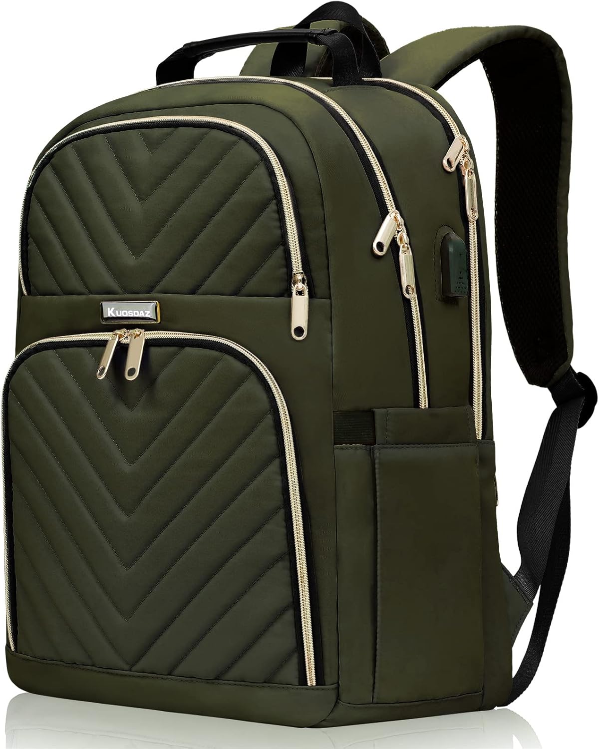 Travel Laptop Backpack with USB Charging Port for All Ages