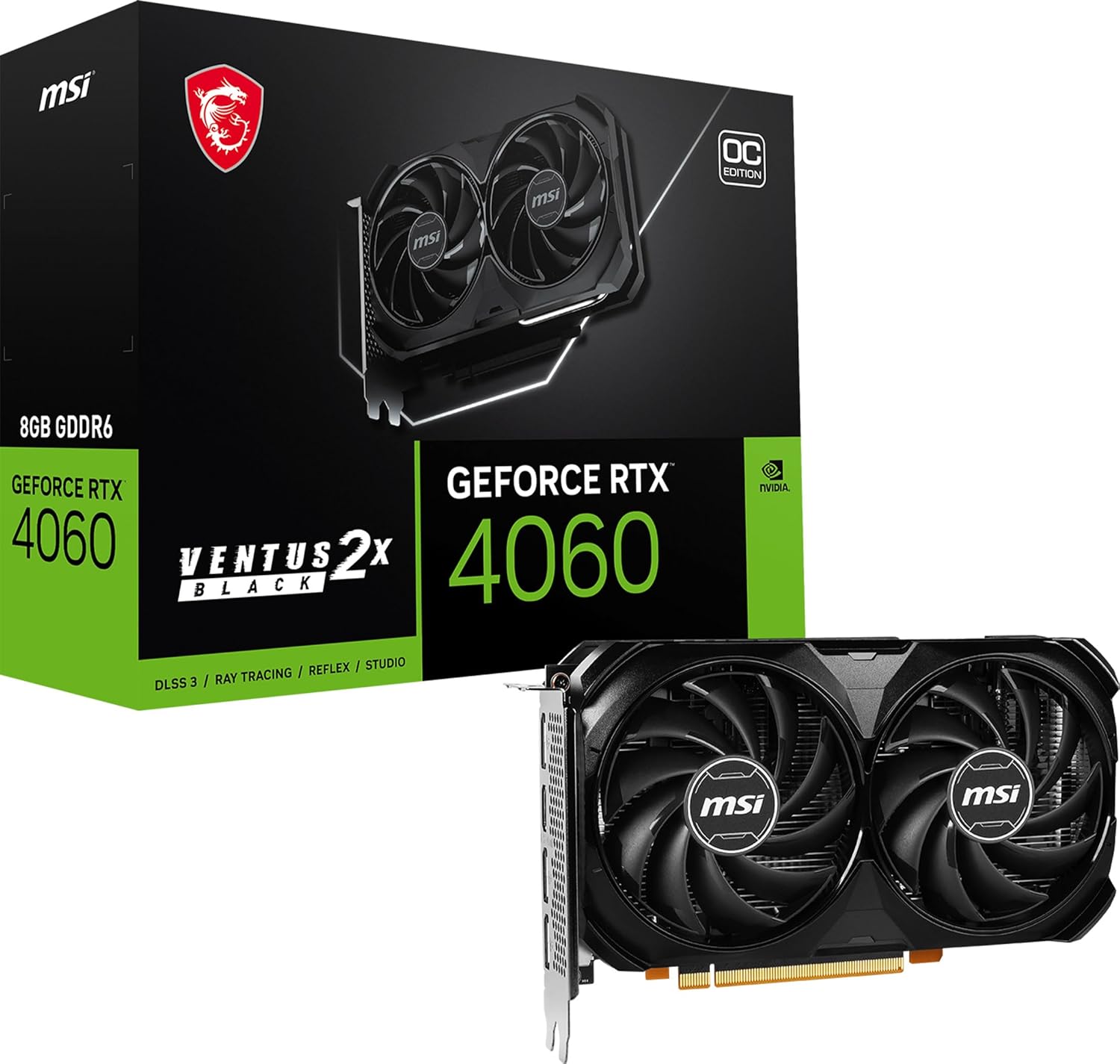 MSI Gaming GeForce RTX 4060 8GB GDDR6 Graphics Card Review