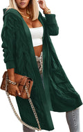Winter Fall Cardigan Sweaters for Women - Warm Oversized Hooded Coat