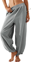 Baggy Wide Leg Pants for Women - Comfortable Cotton Palazzo Style