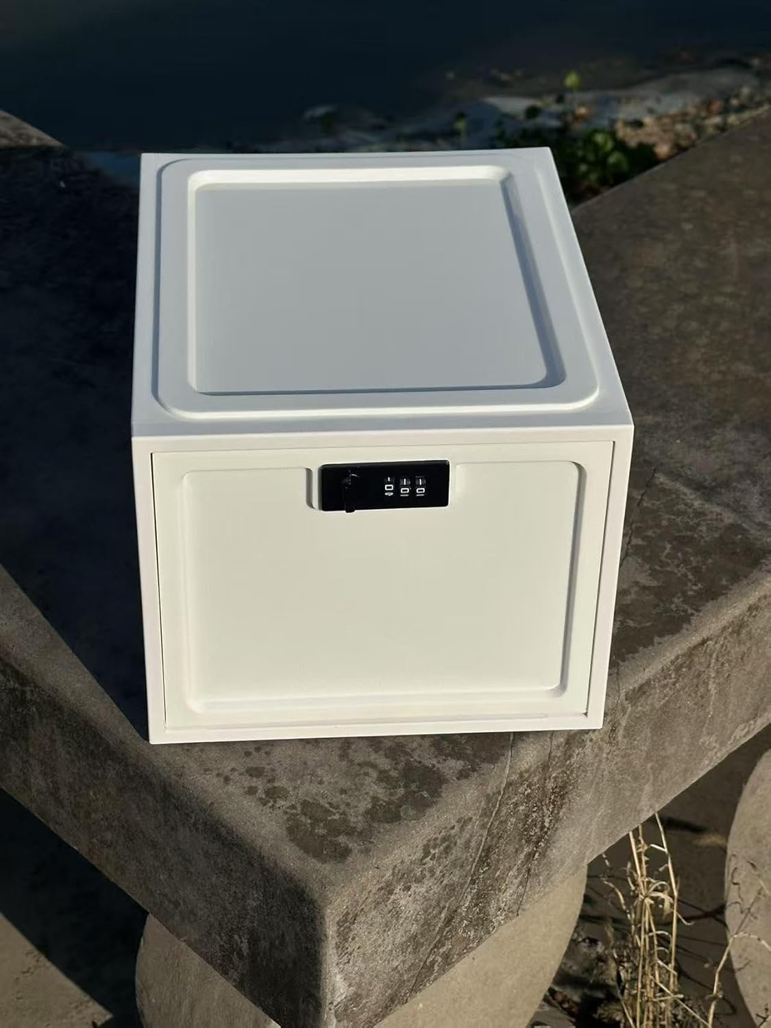 Large Medicine Lock Box for Safe Medication and Snacks Storage