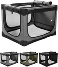 42 in Collapsible Travel Dog Crate for Medium Large Dogs - Portable