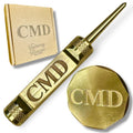 Personalized Golf Ball Marker & Divot Tool - Solid Brass Custom Gift