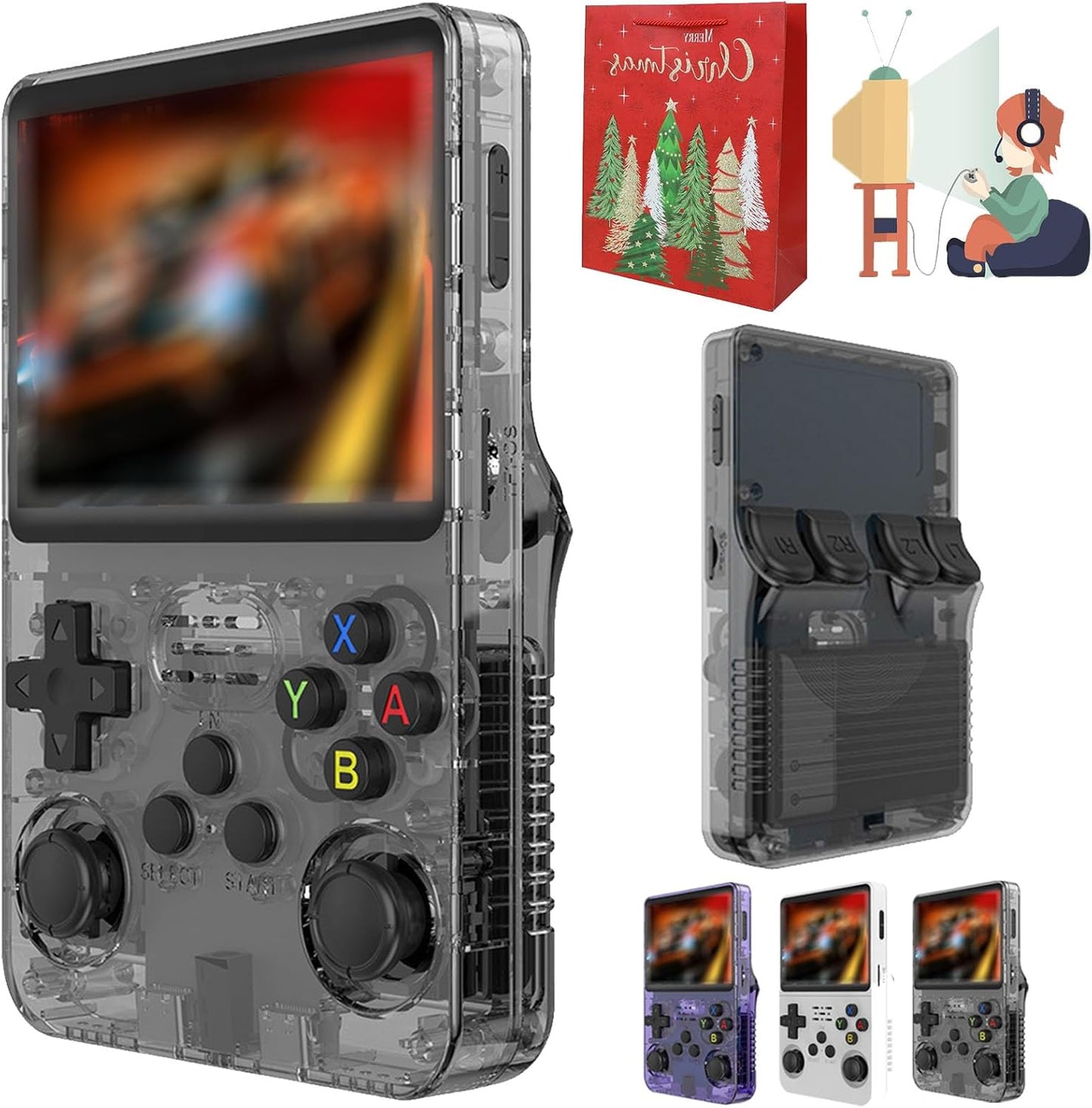 Keyboy Game Console R36S - Relive 2000s Gaming Nostalgia